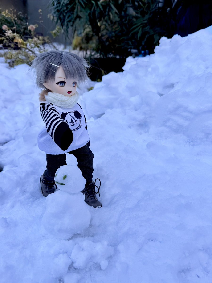 雪♪雪🎶ふんふふーん

#HESHE服