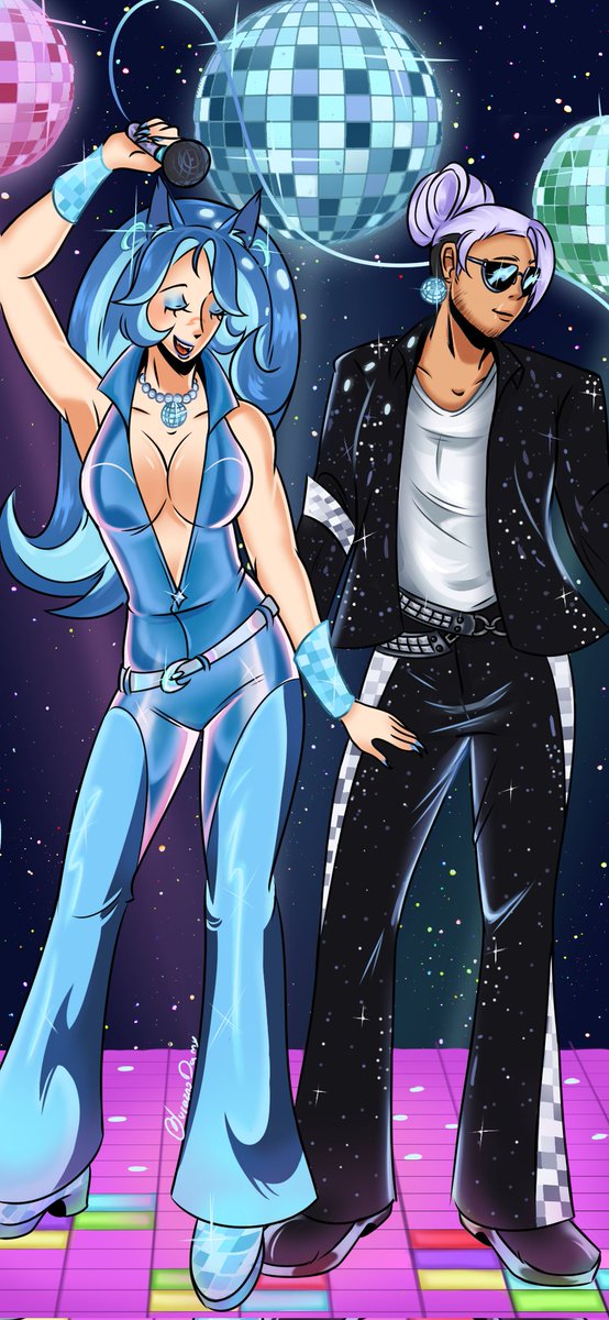 La inspiración de esto salió con las skins de #MarvelRival disco, junto con mi amiguito <a href="/TomyGO7/">blurry face</a>