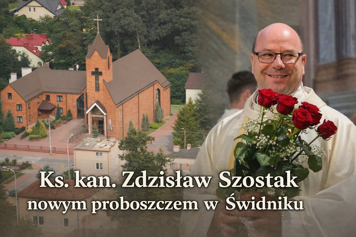 RzecznikArchLub's tweet photo. Abp @StanislawBudzik mianował ks. kan. Zdzisława Szostaka nowym proboszczem Parafii św. Józefa w Świdniku. https://t.co/od9RZxCakf