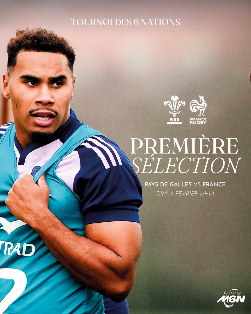 SFParisRugby's tweet photo. Première en 𝐛𝐥𝐞𝐮 pour Noah Nene dimanche face au Pays de Galles 😍 

Félicitations Noah 💙 https://t.co/sjEUAa8moo