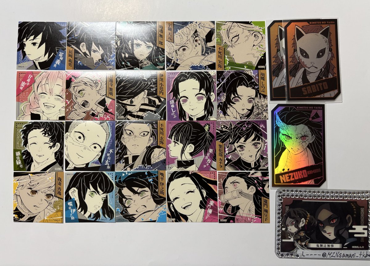 交換】 鬼滅の刃 ufotable DINING ダイニング お楽しみくじ 缶バッジ