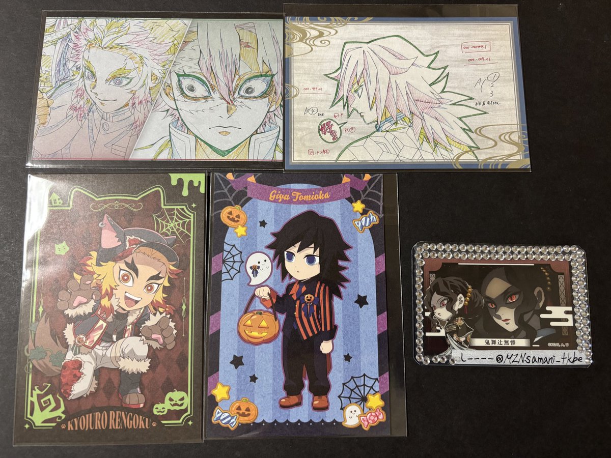 交換】 鬼滅の刃 ufotable DINING ダイニング お楽しみくじ 缶バッジ