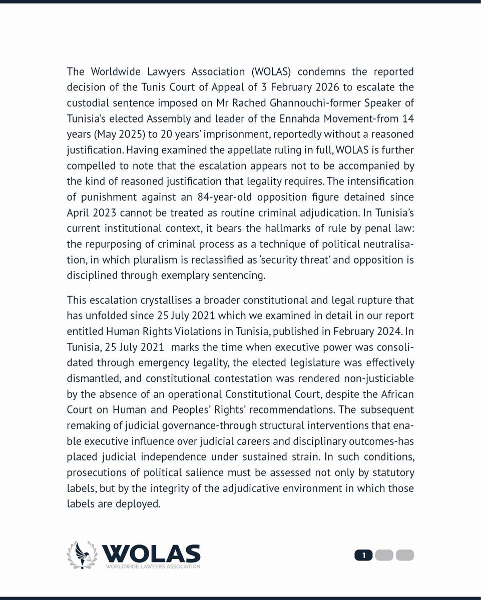 WOLAS - Yeryüzü Avukatları Derneği tweet media