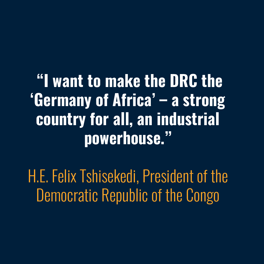 DRC_Minerals's tweet photo. Relaunching the conversation. Redefining the opportunity.

The DRC shifts from extraction to value creation — linking critical minerals to beneficiation, infrastructure and industrial growth.

🔗 https://t.co/ZqyKtCfU0i

#DRCCMIS #CriticalMinerals #Industrialisation https://t.co/6n27ByDwyt