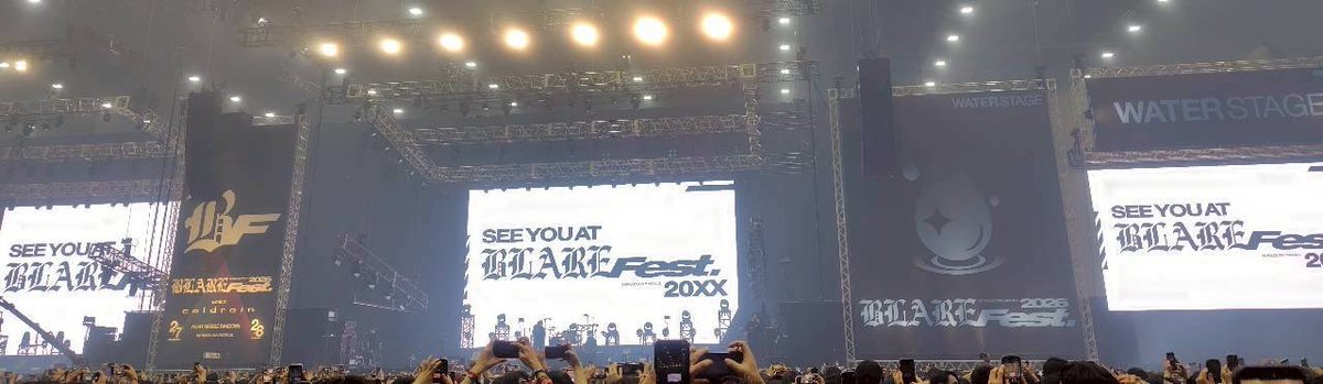 umiOOR1069's tweet photo. BLARE Fest.2026
好きなバンドばかりで幸せな2日間でした。
どのバンドもカッコよかったし、激アツfeatもあって最高だった。
coldrainに感謝とリスペクトを。 https://t.co/ax04n9XYxL