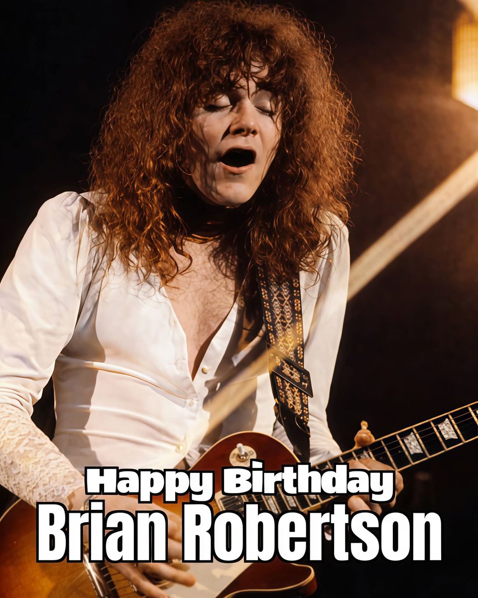 ブライアン・ロバートソン🌕スコットランド出身のロック・凄い