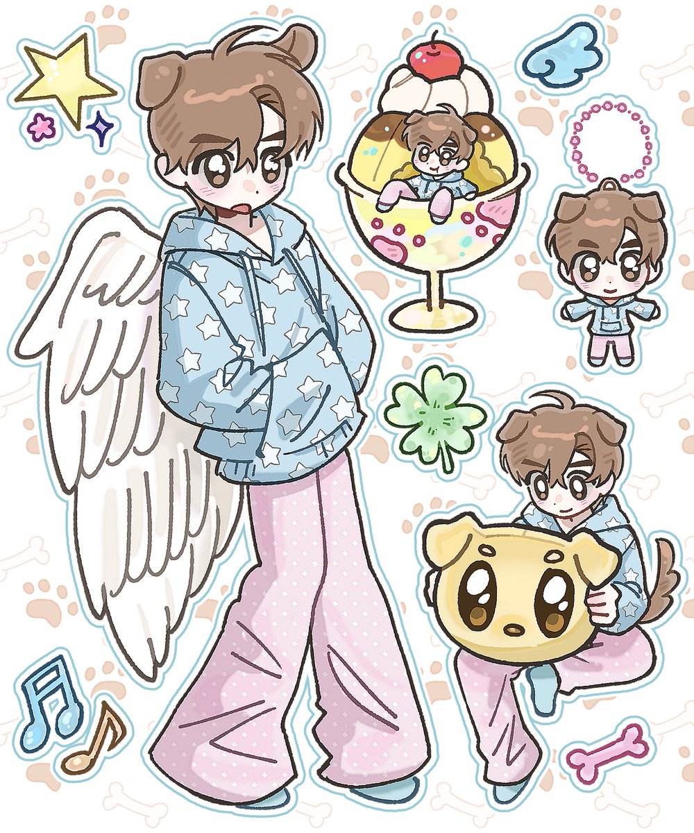 #태현 텬뭉스티커