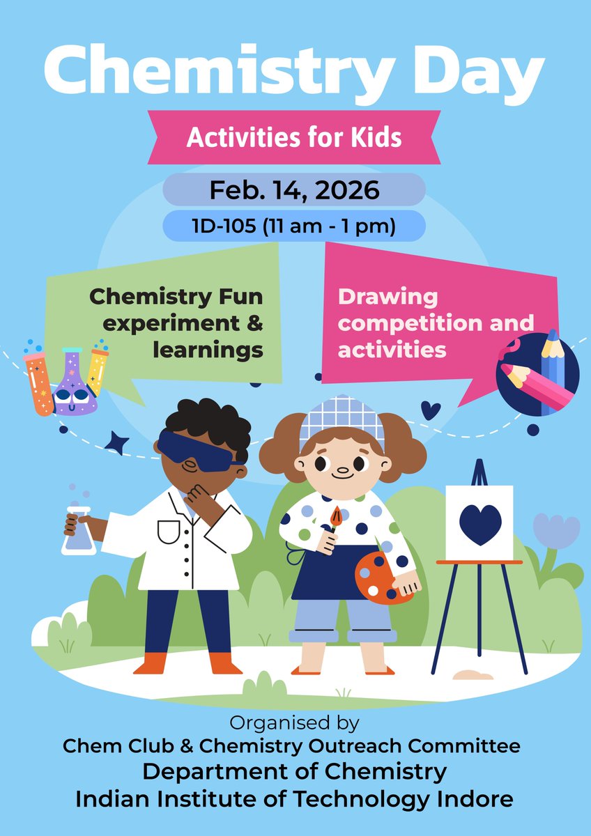 Department of Chemistry, IIT Indore tweet media