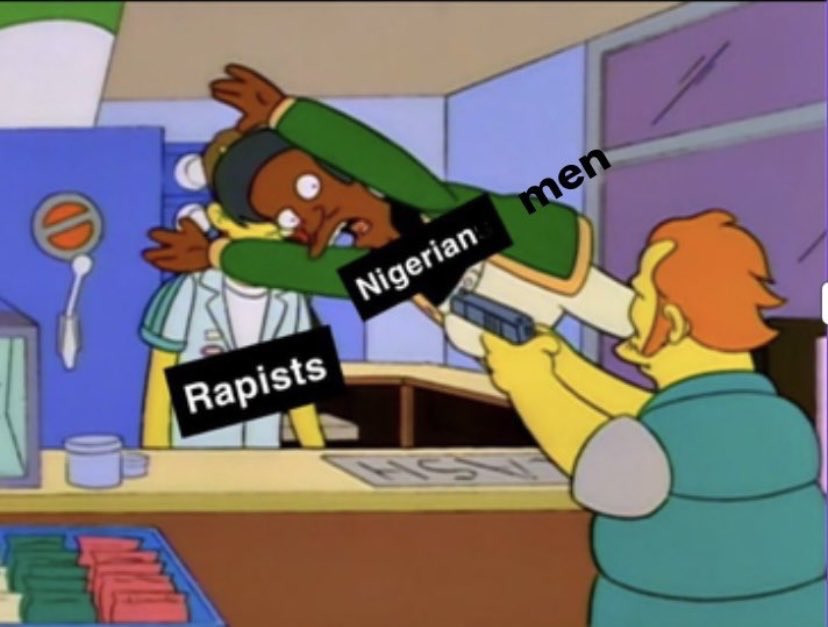 no one:

nigerian men: