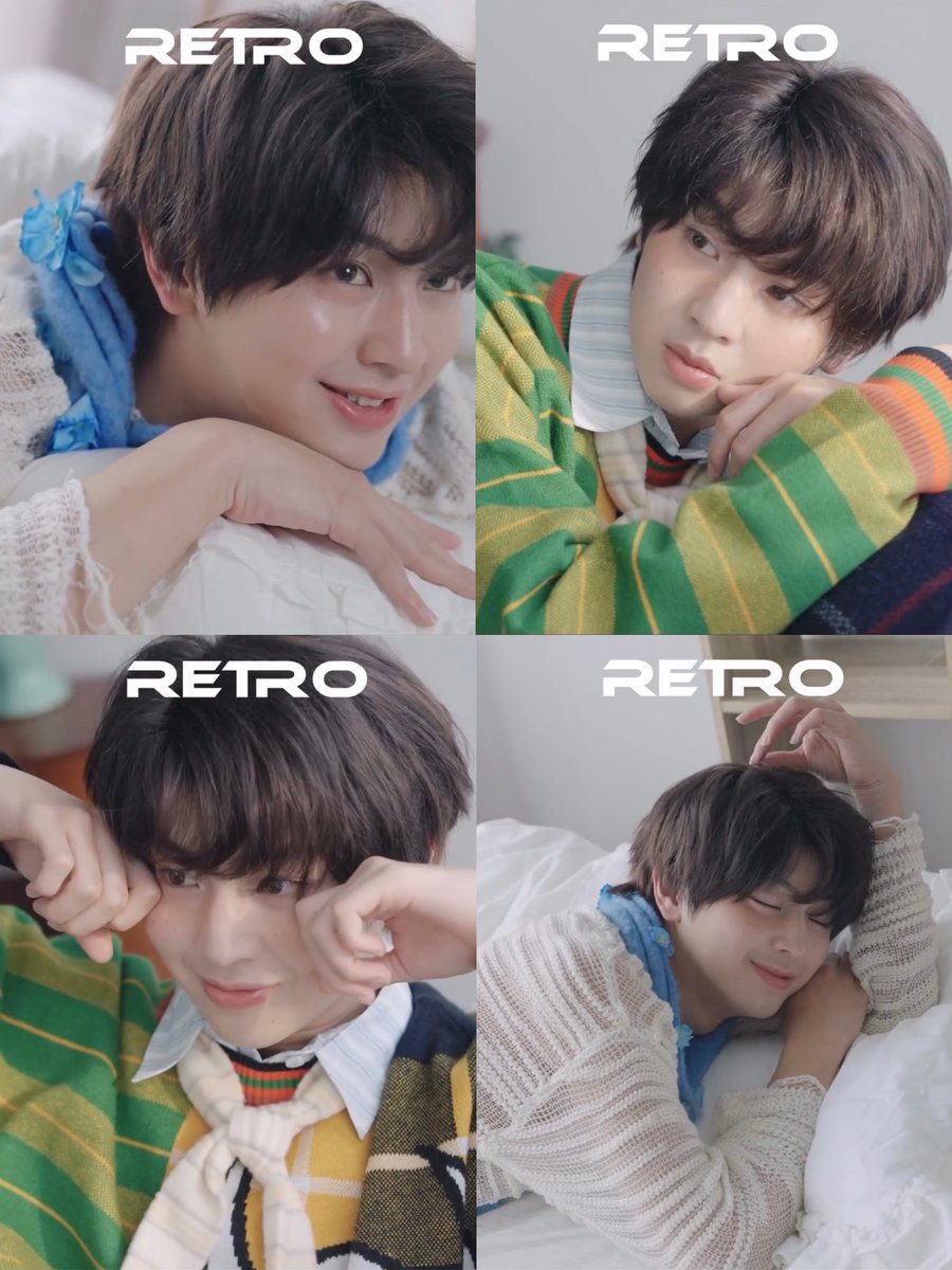 かんわいい 簡さん見てますか、こんなに可愛い洸大を #藤本洸大 #RETRO