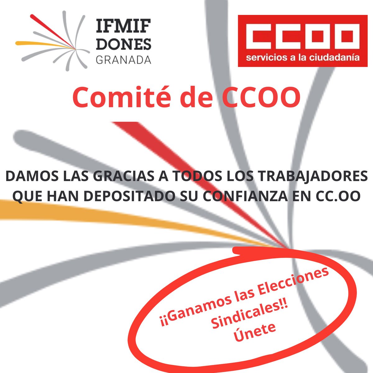 GANAMOS LAS 1ª ELECCIONES EN EL ACELERADOR DE PARTICULAS