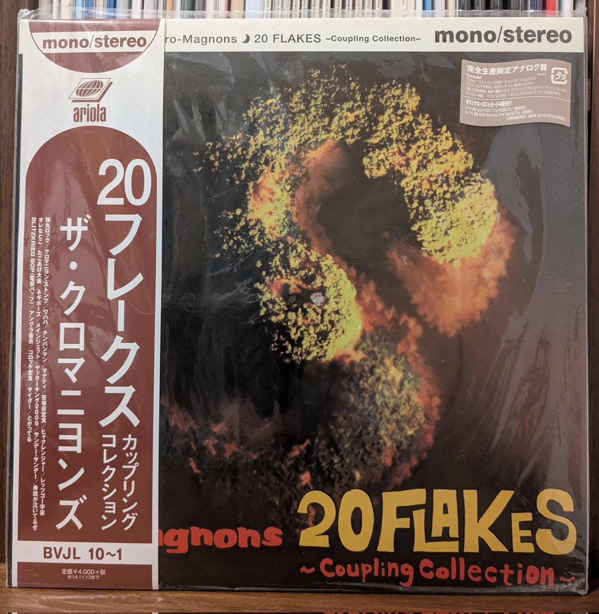 最近買ったもの ザ・クロマニヨンズ/20 FLAKES アナログ盤