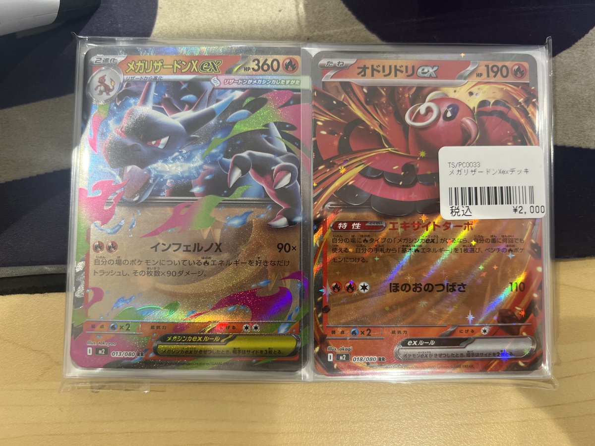 ポケモンカード メガリザードンXexデッキ ガチゴラスデッキ 作成致し