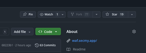 фига я навайбкодил, 77 форков и 19 старов
вспомнил лишь потому что понадобилось добавить доп проверок

и прикол - тула теперь не деплоится на cloudflare, потому что исходники подозрительные
а она содержит кучу вредоносных проверок

придётся извращаться, ии тут даже не попощник