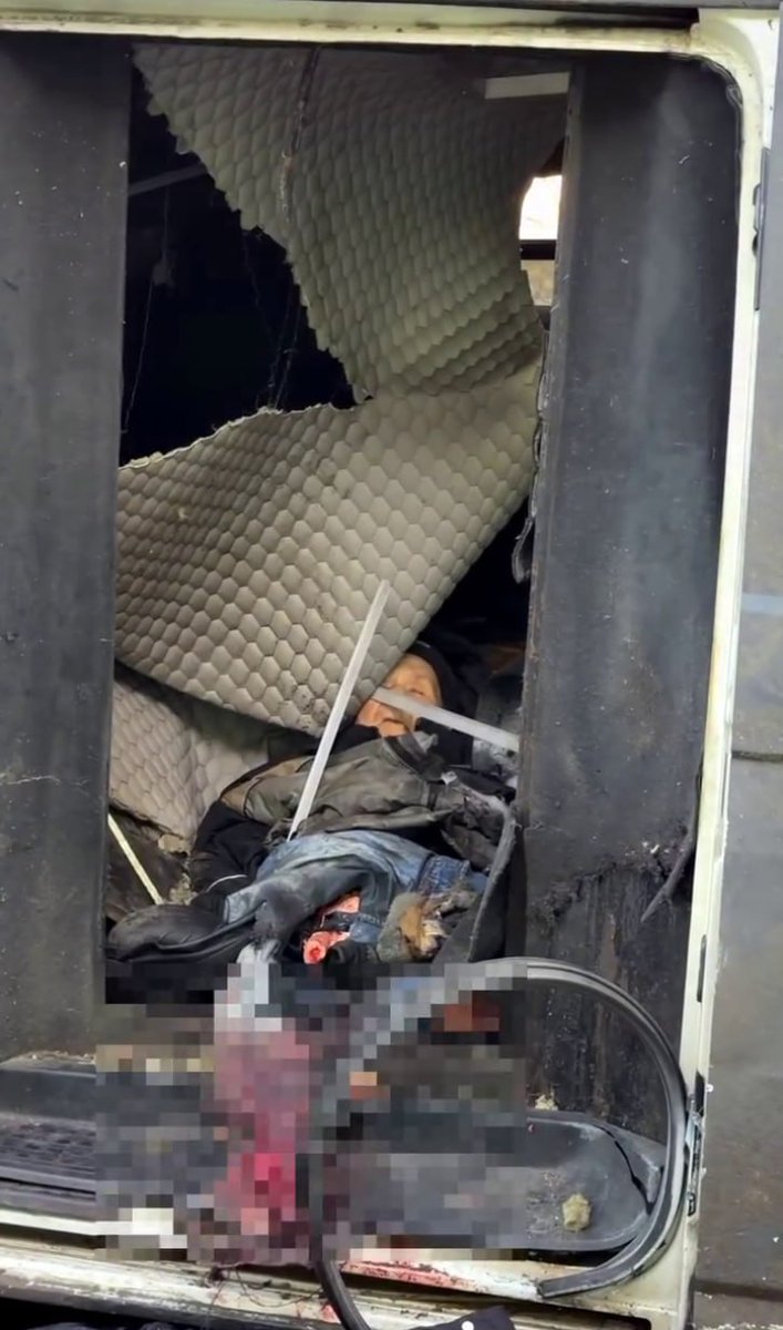 Bodbe6's tweet photo. I have no idea why they left him in the vehicle or why no one helped. Stress, confusion - there could be many reasons. I can't comment more on this. . . . I saw this video a week ago, and it has stayed with me ever since. I can't get it out of my head. Just wanted to say that remembering these victims isn't 'politics' - it is the bare minimum of our shared humanity. To look away is to be complicit. . . .