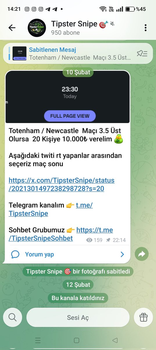 0sbl_dlc0's tweet photo. @TipsterSnipe Katıldım bol şans diliyorum https://t.co/78IVONvauV