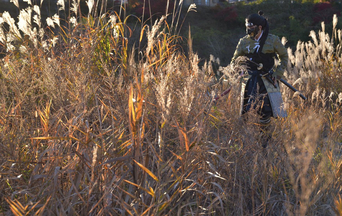 【Ghost of Tsushima】

───────────────

父は風に

───────────────

境井仁：峻侑
photo by 佐原弥勒さん
location：<a href="/satoloca_cos/">さとロケ！</a>
#GhostOfTsushima