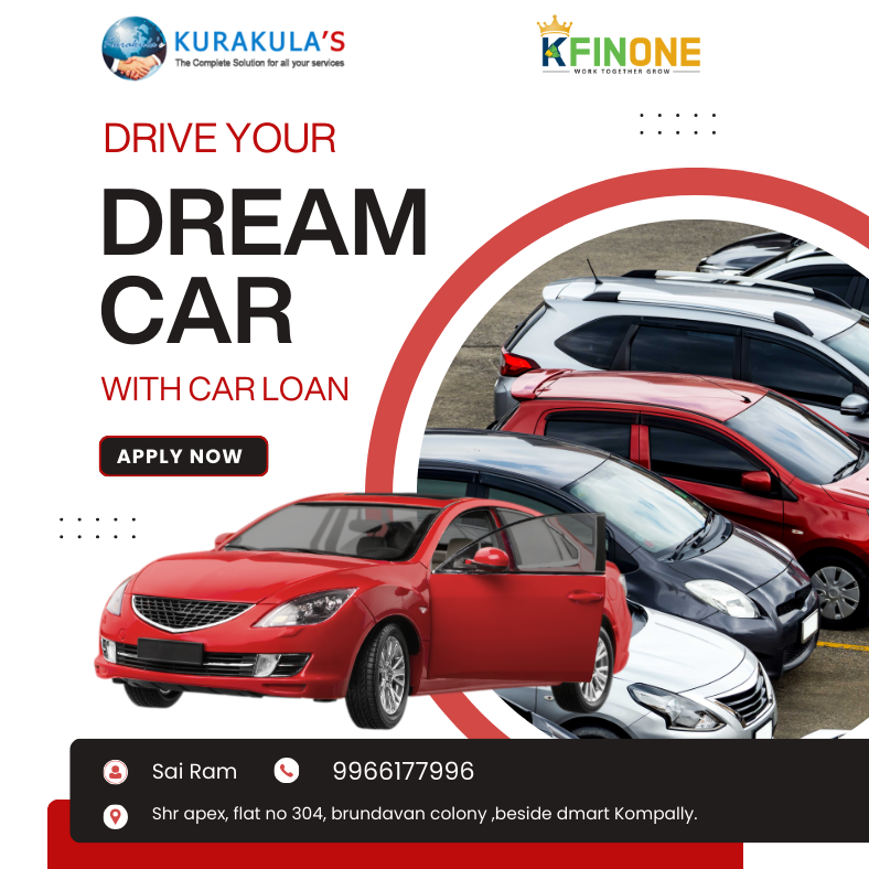 sairamkurakulas's tweet photo. Drive your dream car with easy car loans from Kurakulaβs & FinOne π
Fast approvals. Smooth process. Affordable rates.
π Sai Ram: 9966177996
π Shr Apex, Flat No 304, Brundavan Colony, Beside DMart, Kompally.
#carloan #autoloan #dreamcar #easyfinance #finone #kurakulas https://t.co/AP6w1uZIAk