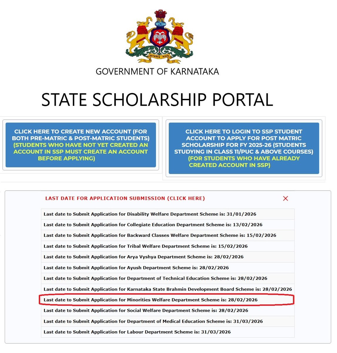 Minority Welfare Department - Mysuru District (@minoritymysuru) on Twitter photo 