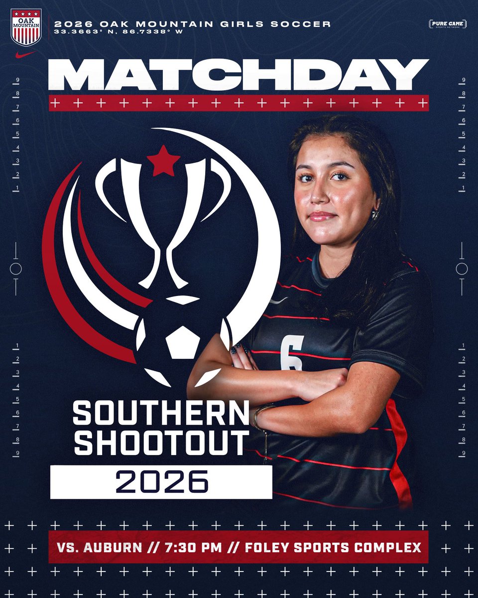 Excited to be back on the field today as we face the #1 Team in 7A Auburn High School in the opening game of the Southern Shootout. #TrustTheProcess