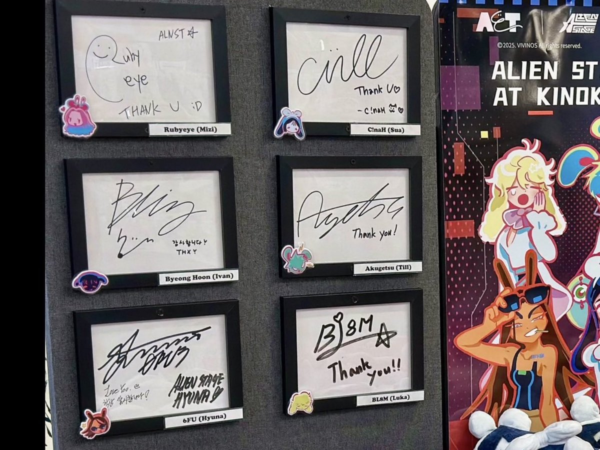 their signatures are kinda in character