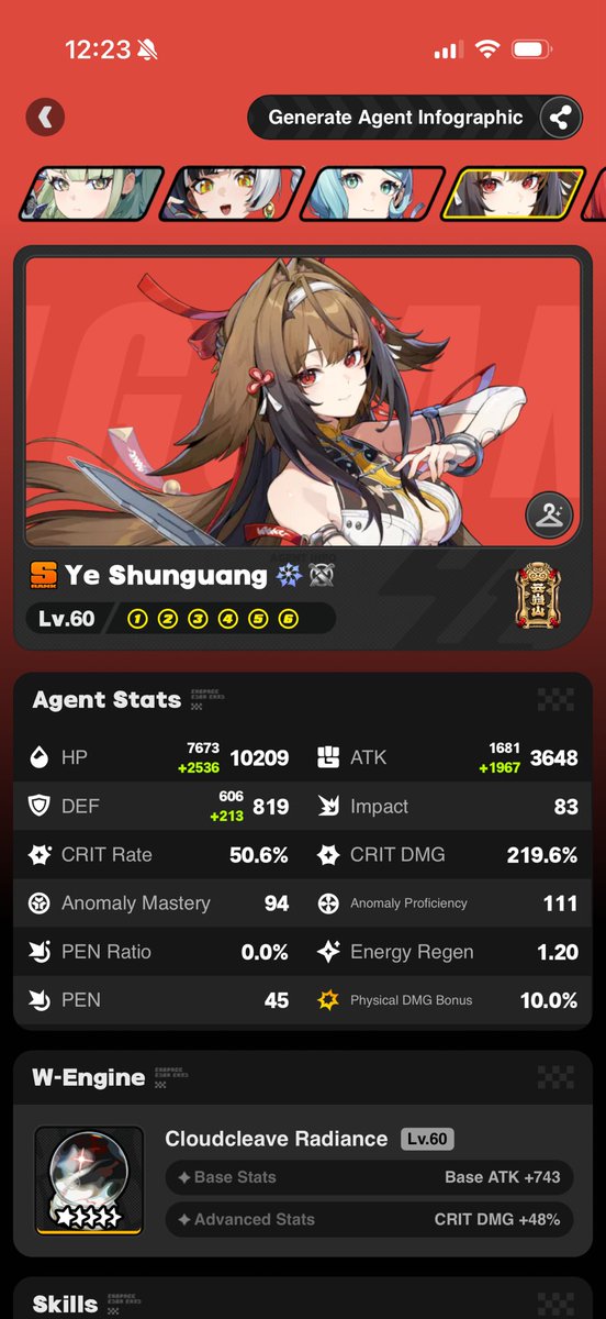 Pascal93533907's tweet photo. @YeShroomguang Maxed out her weapon too? https://t.co/GR3JQCsjFM