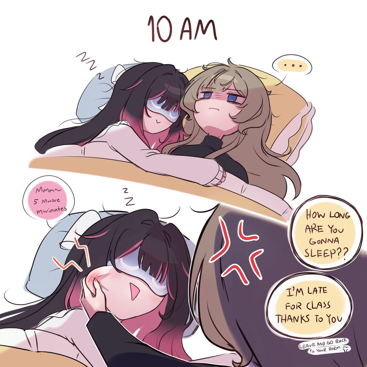 College AU (I guess🤷)

#sandbina  #Columbina  #Sandrone