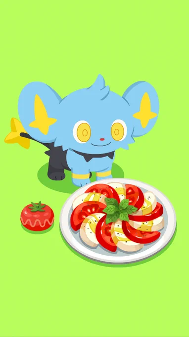 #ポケモンスリープ料理探訪 ゴールド旧発電所篇 Instagramにてコリンクのアニメーションイラストを描かせていただきました!