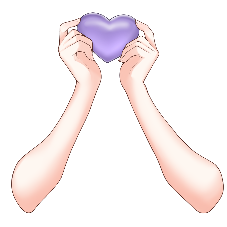 以前作ったハートを持つ手の素材をリファインしてカラバリを増やしました！
大きさなど調整してお使いください！

⭕️商用利用、トリミング、加工
❌️自作発言
カラバリ、透過pngはリプ欄へ

#Vtuberフリー素材 #Vtuber素材