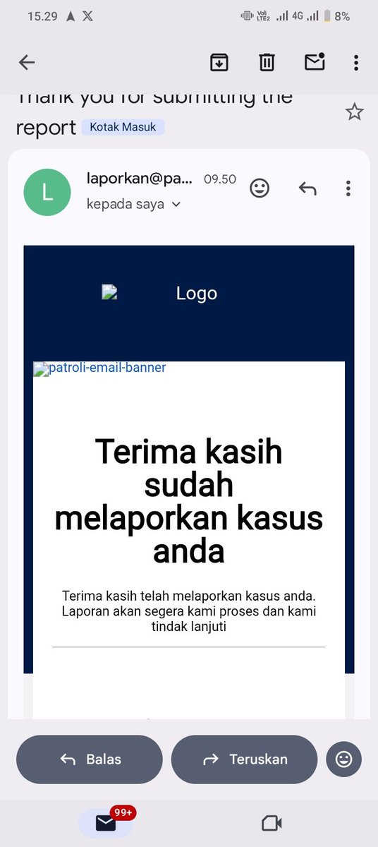 kimyuliper's tweet photo. day 1 lapor ke @CCICPolri apakah akan di tindak lanjutin karena menyangkut ancaman pemerkosaan dan kekerasan https://t.co/Lfyt6oxrhK