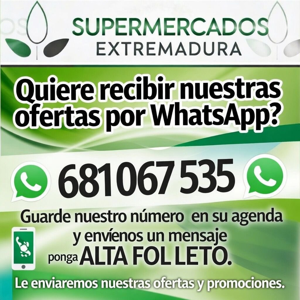ExtreSuper's tweet photo. #ofertas #Ahorro #supermercadosextremadura https://t.co/5K3E2xyTQ9