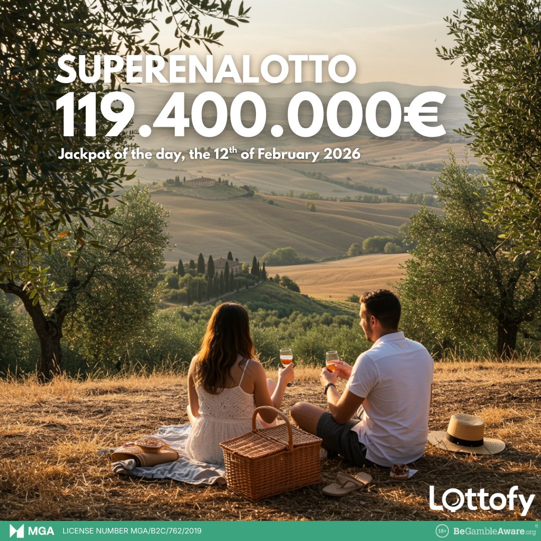 lottofycom's tweet photo. The Superenalotto lottery gives the chance to discover the hidden gems💎 of Italy on the day of Saint Valntine with your beloved one❤️
#fyp #germany #europe #lottery #loteria #jackpot #win #italy #rome #milan #venice #deutschland #netherlands #amsterdam #lotterie #lotto #brasil https://t.co/pw6Kcb2CIK