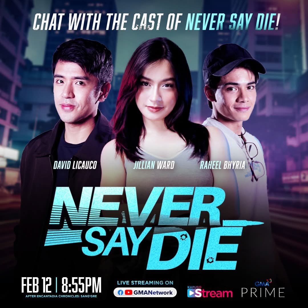 DavidsAdvocate's tweet photo. Tara sa live chat mamaya dahil makakasama natin sina #JillianWard, #DavidLicauco, at #RaheelBhyria LIVE! π€©
Kitakits mamaya during #NeverSayDieGMA sa #KapusoStream, 8:55 PM on GMA Network Facebook and YouTube!
#DavidLicauco https://t.co/Jf2VQqE0k1