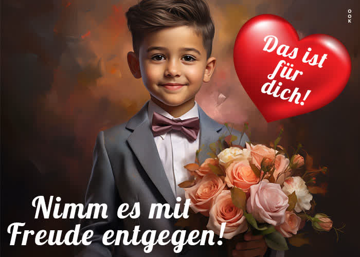 Danke ihr Lieben für 1100 Follower.
Ihr seid alle großartig. Es macht mir viel Freude - der Gedankenaustausch mit euch. Und jetzt seht selbst:
So sah ich vor ca. 60 Jahren aus...
Okay, okay aber die Blumen sind frisch!