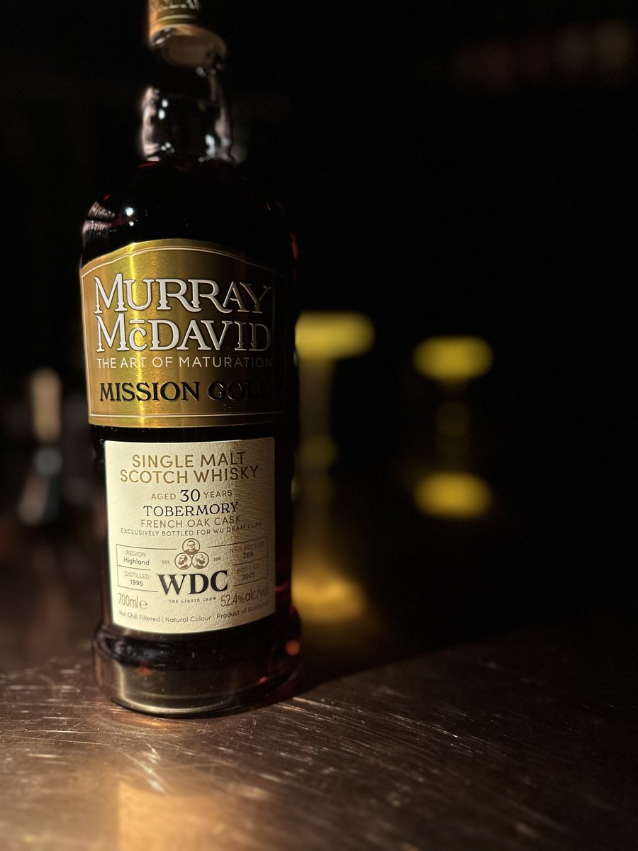 ウイスキー紹介 MURRAY MCDAVID トバモリー 1995 30年 EXCLUSIVELY