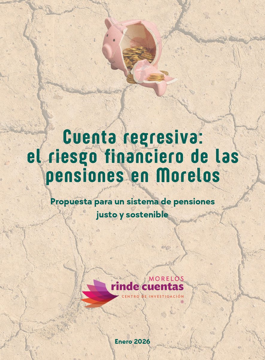 ❌ Morelos tiene la peor política para jubilarse en el sector público
🙄 Sin edad mínima
🤷‍♀️ Con 18 años de servicio
🪙 Tope máximo de $167,280
📗 Conoce el estudio y propuestas en: morelosrindecuentas.org.mx/el-riesgo-fina… 
Lee la nota y ve el video de <a href="/proceso/">Proceso</a>
en: proceso.com.mx/nacional/2026/…