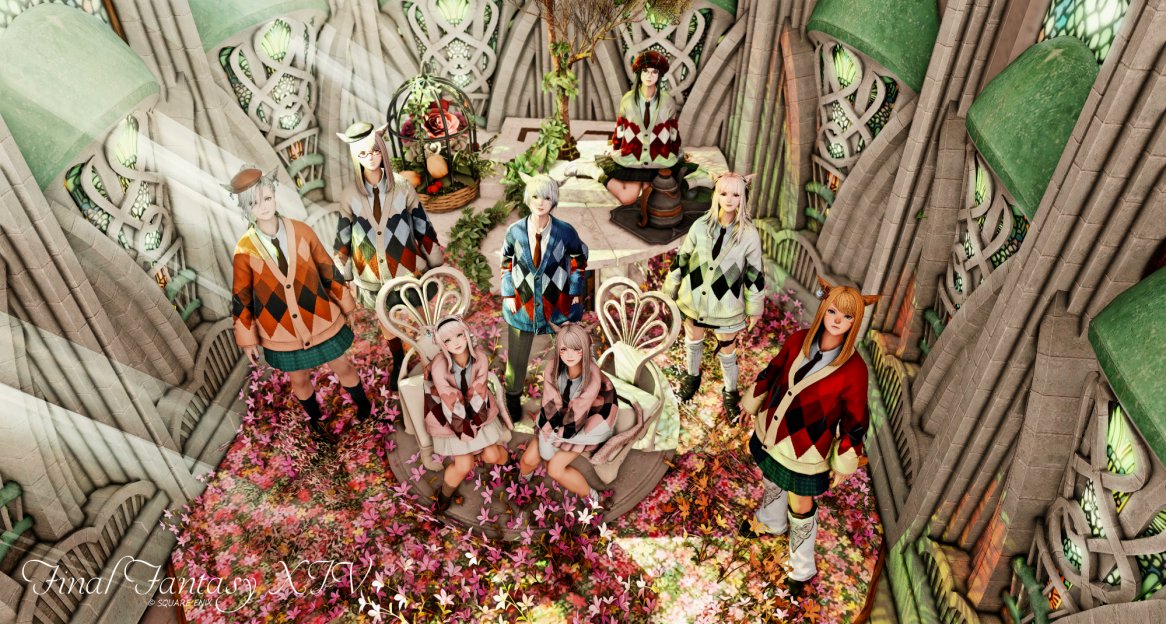 Sun_And_Moon_ff's tweet photo. バレンタイン撮影会の様子です!
#ミコッテ #SAM_FF14 https://t.co/uo9bbQFTuB