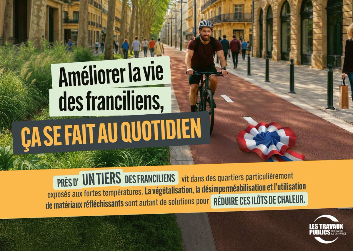 Les entreprises de Travaux Publics franciliennes tweet media