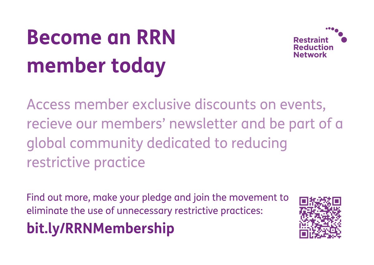 Restraint Reduction Network tweet media