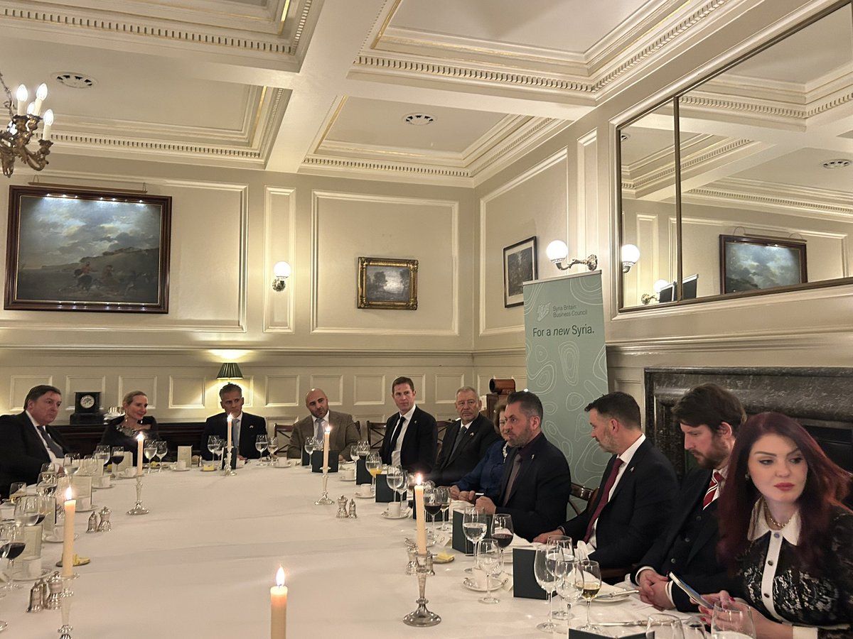 Syria Britain Business Council tweet media