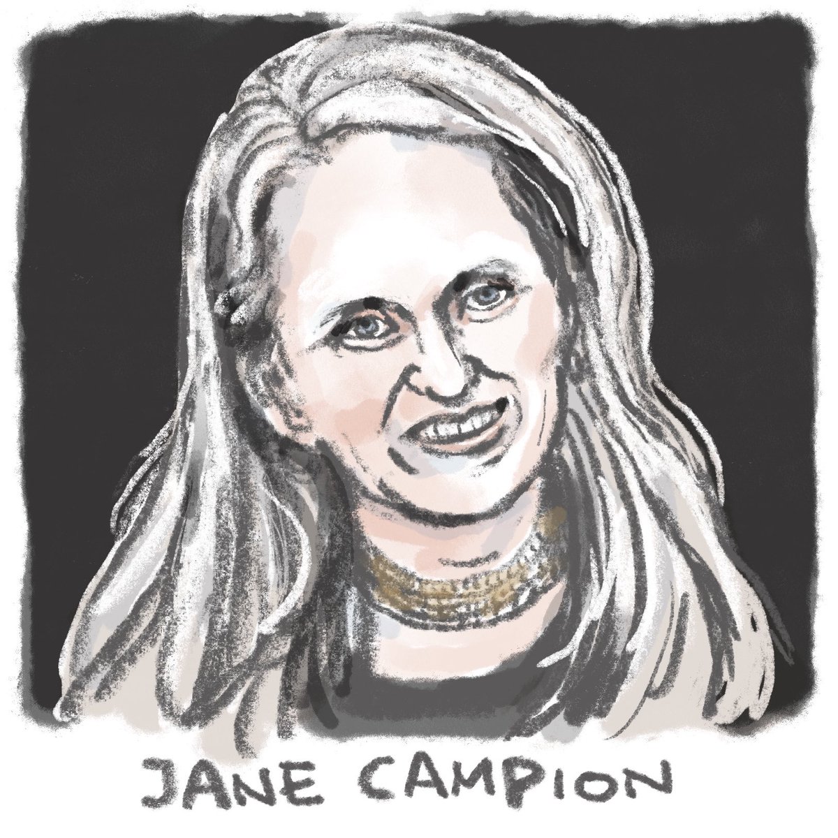 #501映画監督スケッチ
#JaneCampion
