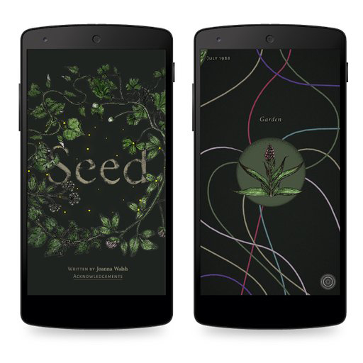 PLS RETWEET!

My online novel seed-story.com is loading sporadically/not at all

Hosting was via Google Creative Labs Sydney (now defunct)

If anyone reading this worked there/knows someone who did pls get in touch so this pioneering work of digital lit can be saved