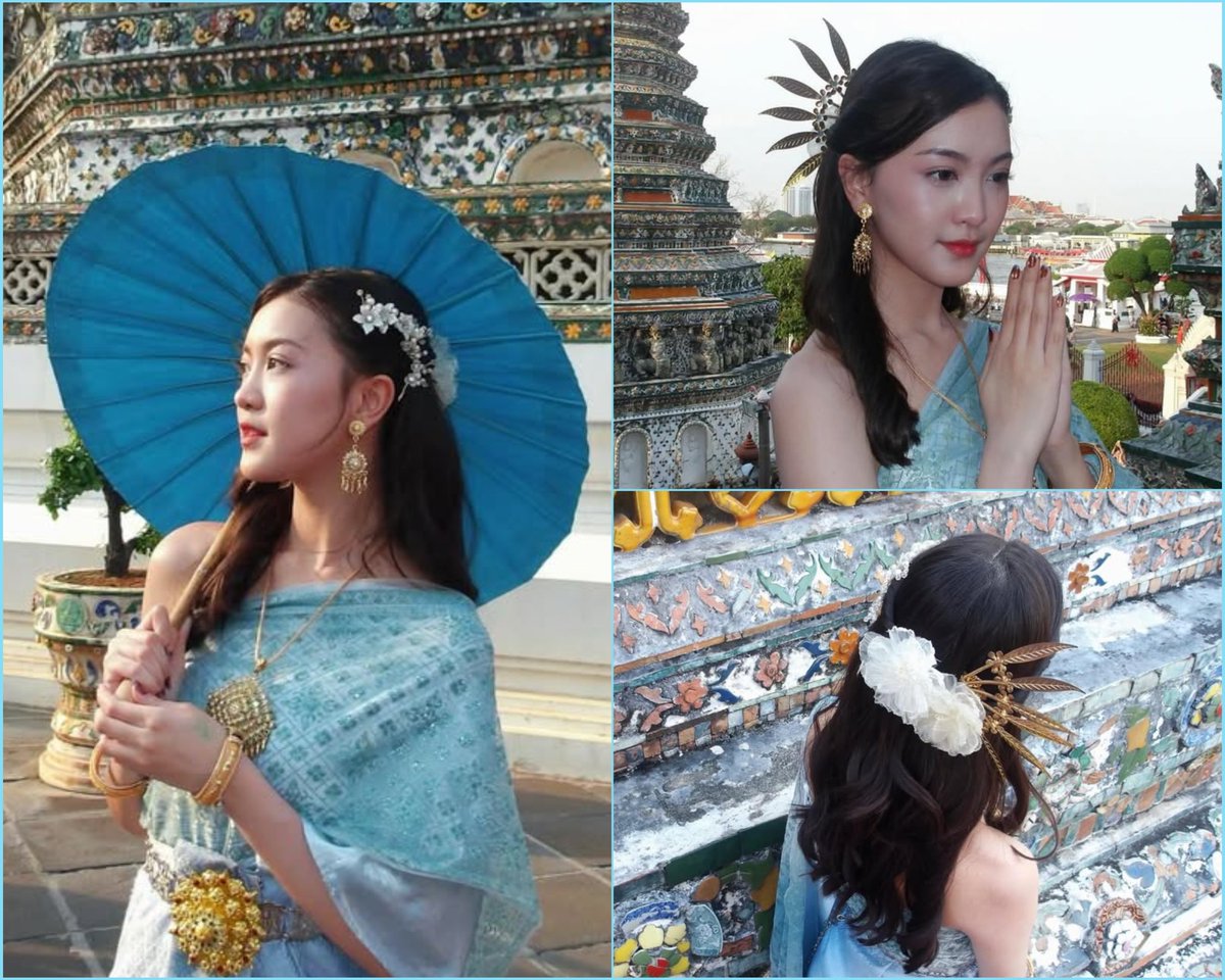 You look so beautiful in Thailand 😊 or maybe Thailand looks even prettier with you there 🥺 
I think both 🥰 
<a href="/Greesel_JKT48/">Greesella Adhalia</a> 
กรีเซลสวยมาก 🩵