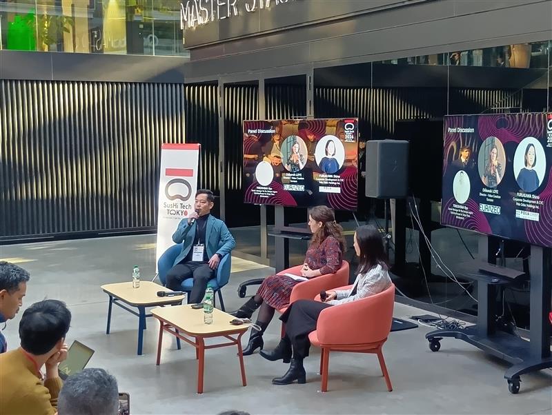 SusHiTech_SUEN's tweet image. 【 #STT2026 at Paris】
On February 4, we hosted “La Convention ‘SusHi Tech Tokyo 2026’” at #StationF, one of the world’s largest startup incubation hubs in Paris, to showcase the strengths of Tokyo’s startup ecosystem.
The event welcomed over 160 attendees, featuring speakers