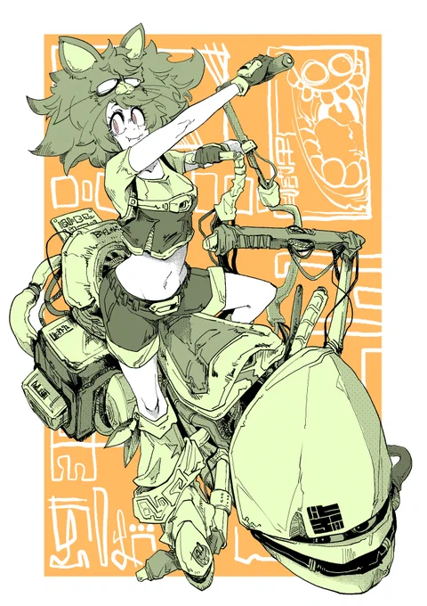#私はこういう絵を描いています 覚えていただけると嬉しいです