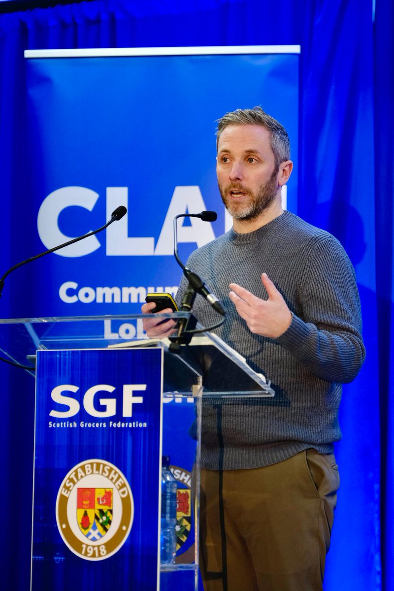 ScotGrocersFed's tweet photo. Co-Op Div. Op Director Andy Baird outlines the destructive impacts that a cyber attack can have on businesses, staff and customers -> providing essential and insightful takeaways to reduce risk and prepare. 🏪⌨️

#retailcrime26 #localshops https://t.co/WGCHv8FKMx