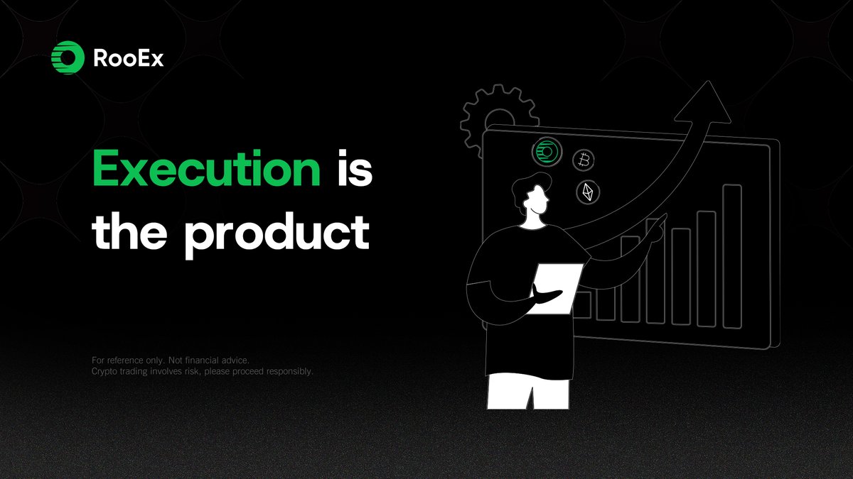 RooExchange's tweet photo. In volatile markets, promises mean nothing.

Fill quality means everything.

Precision. Depth. Speed.

#RooEx #Trading #PERP https://t.co/cLzPlno6TJ
