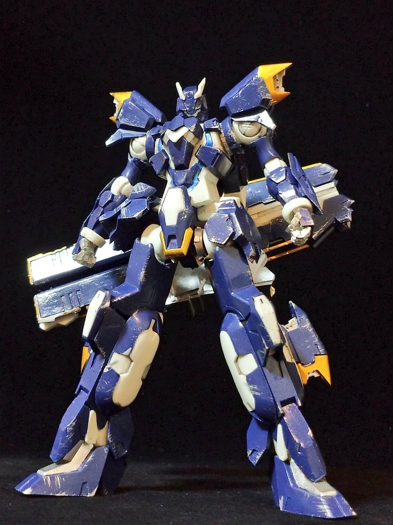 買って塗装したガレージキット見たい