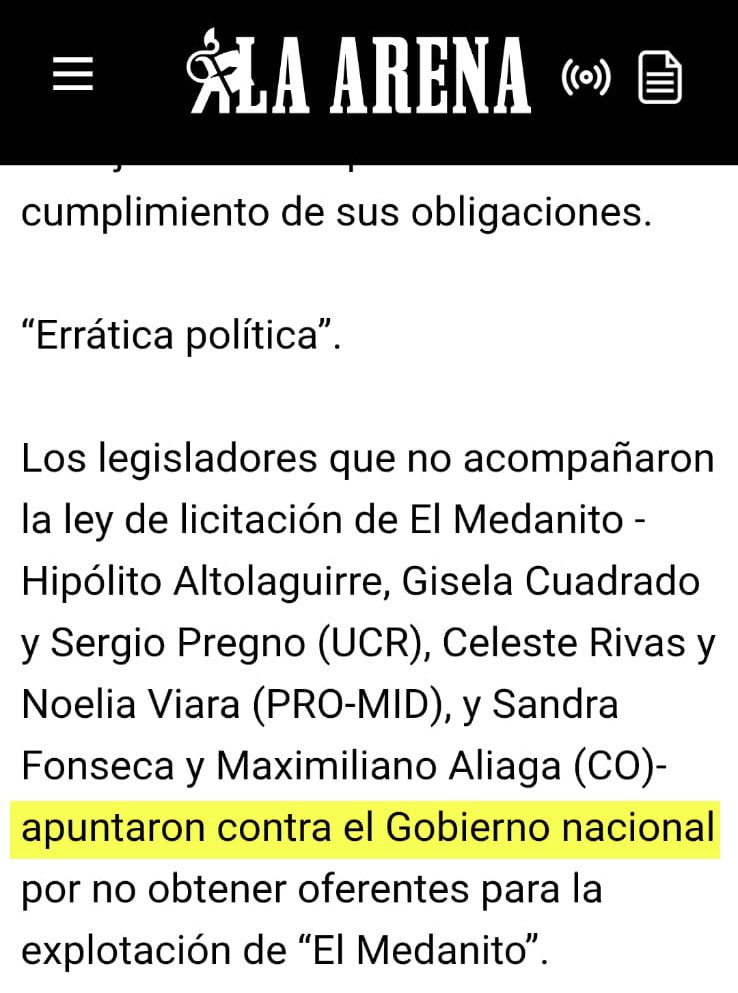 noeliaviara's tweet photo. No podía esperar menos del medio más oficialista y uno de los mayores beneficiados con la pauta de Ziliotto.

Una vez más, distorsionando información y siendo cómplices de encubrir los errores del gobierno provincial.

En La Pampa vivimos en un feudo peronista y acá hay una muestra más de eso. 👇🏽