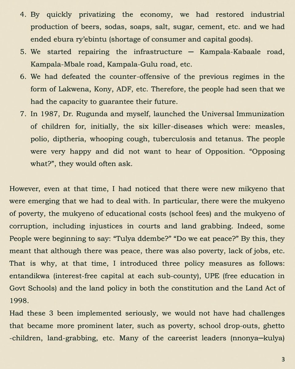 Yoweri K Museveni tweet media